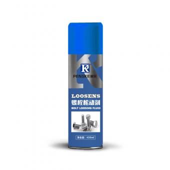 Loosen lubricants bolt spray