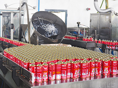 Our Production Line for Car Care Products